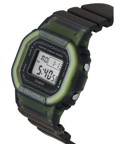 カシオ G-Shock デジタル シーズンコレクション 2024 バイオベース樹脂ストラップ クォーツ GMD-S5610RS-8 200M レディース腕時計
