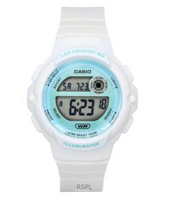 カシオ スタンダード デジタル ホワイト 樹脂ストラップ クォーツ LWS-1200H-7A3V 100M レディース腕時計