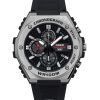 カシオ スタンダード アナログ クロノグラフ 樹脂ストラップ ブラック ダイヤル クォーツ MWA-300H-1AV 100M メンズ腕時計