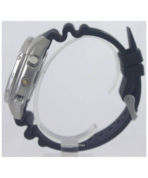 再生品 シチズン アクアランド プロマスター ラバーストラップ オレンジ文字盤 クォーツ ダイバーズ JP1060-01Y 200M メンズ腕時計