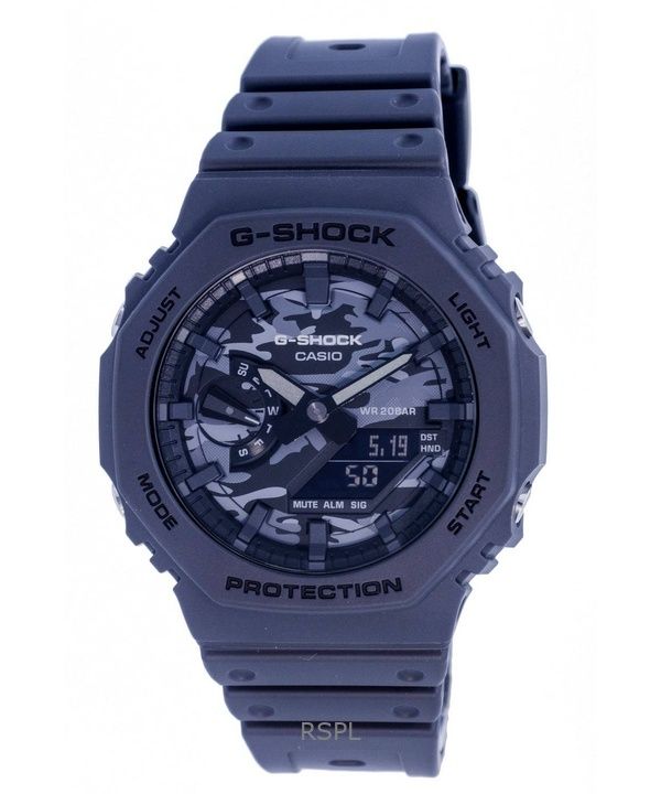 再生カシオ G-Shock アナログ デジタル 樹脂ストラップ マルチカラー ダイヤル クォーツ GA-2100CA-8A 200M メンズ腕時計