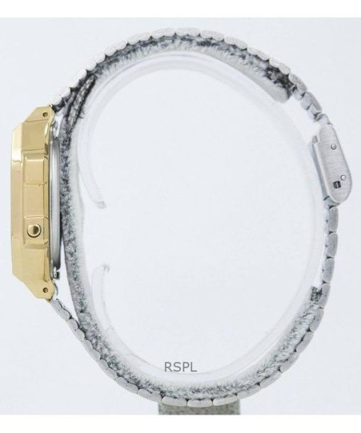 再生カシオ デジタル ゴールドトーン ステンレススチール A168WG-9WDF ユニセックス腕時計