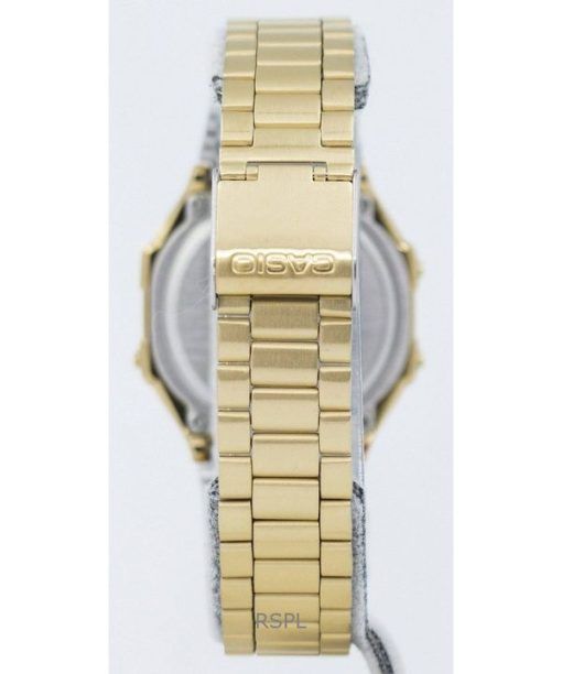 再生カシオ デジタル ゴールドトーン ステンレススチール A168WG-9WDF ユニセックス腕時計