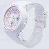 再生カシオ Baby-G アナログ デジタル ホワイト ダイヤル クォーツ BGA-250-7A2 100M レディース 腕時計