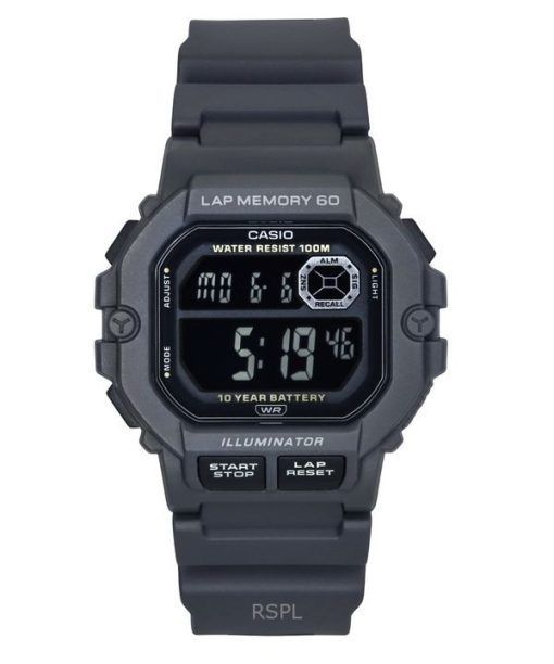 カシオ スタンダード デジタル 樹脂ストラップ クォーツ WS-1400H-8BV 100M メンズ腕時計