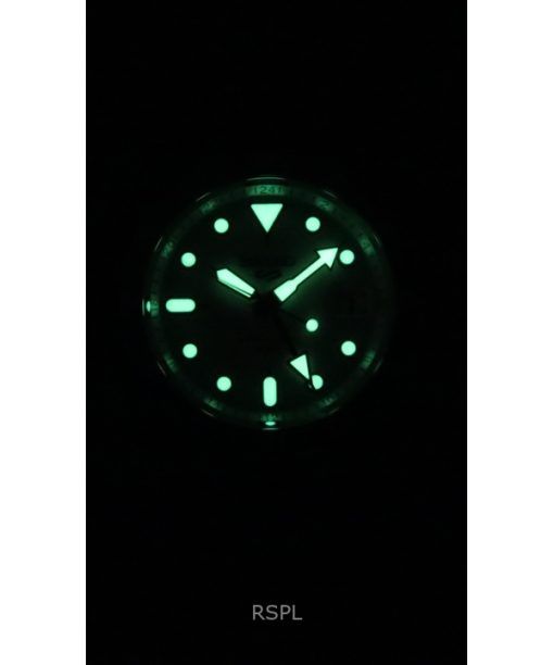 セイコー 5 スポーツ SKX GMT ステンレススチール ホワイト ダイヤル 自動巻き SSK033K1 100M メンズ腕時計
