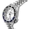 セイコー 5 スポーツ SKX GMT ステンレススチール ホワイト ダイヤル 自動巻き SSK033K1 100M メンズ腕時計