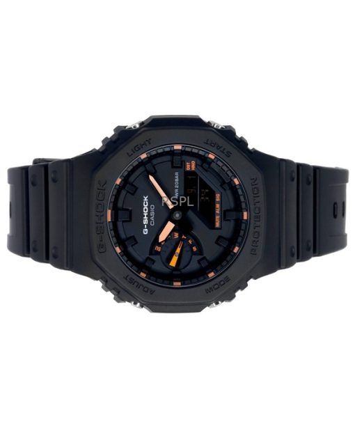 再生カシオ G-Shock アナログ デジタル ブラック ダイヤル クォーツ GA-2100-1A4 200M メンズ腕時計