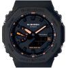 再生カシオ G-Shock アナログ デジタル ブラック ダイヤル クォーツ GA-2100-1A4 200M メンズ腕時計