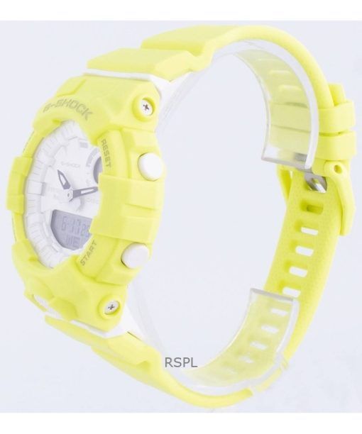 再生カシオ G-Shock アナログ デジタル 樹脂ストラップ ホワイト ダイヤル クォーツ GMA-B800-9A 200M メンズ腕時計