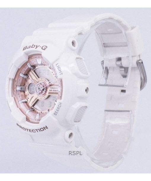 再生カシオ Baby-G アナログ デジタル 樹脂ストラップ 銅文字盤 クォーツ BA-110-7A1 100M レディース腕時計
