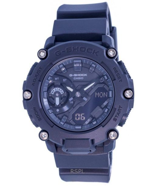 再生カシオ G-Shock アナログ デジタル ブラック ダイヤル クォーツ GA-2200BB-1A 200M メンズ腕時計