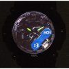 再生カシオ G-Shock アナログ デジタル ブラック ダイヤル クォーツ GA-2200BB-1A 200M メンズ腕時計