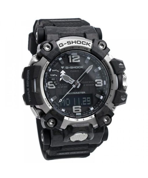 再生カシオ G-Shock マッドマスター アナログ デジタル ブラック ダイヤル ソーラー GWG-2000-1A1 200M メンズ腕時計