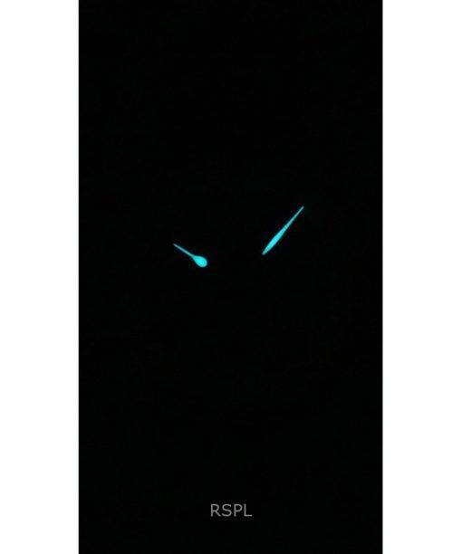 ツェッペリン フリードリヒスハーフェン レザーストラップ ブルーダイヤル 自動巻き 85563 レディース腕時計