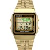 カシオ デジタル ステンレス鋼世界時間 A500WGA 1DF A500WGA 1 メンズ腕時計