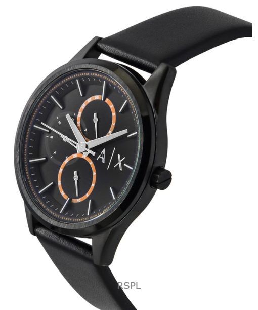 AVI-8 ホーカー ハンター アトラス GMT オレンジレッドレザーストラップ オレンジダイヤル 自動巻き AV-4122-06 メンズ腕時計