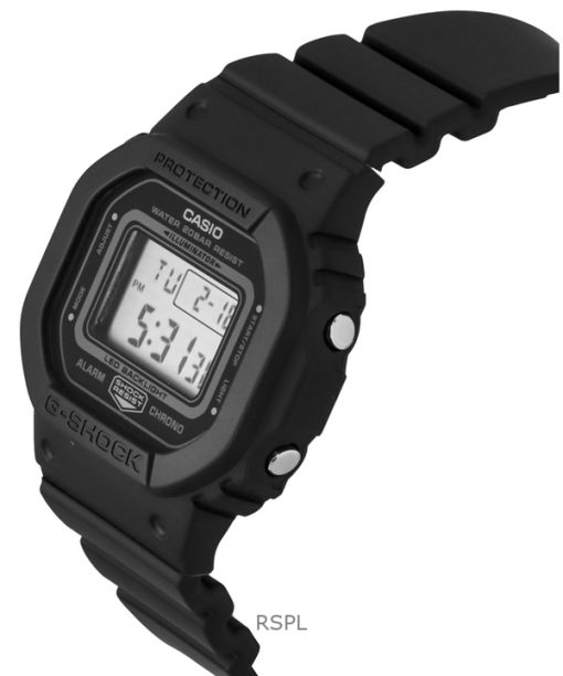 カシオ G ショック デジタル ブラック樹脂ストラップ ブラック ダイヤル クォーツ GMD-S5600BA-1 200M レディース腕時計