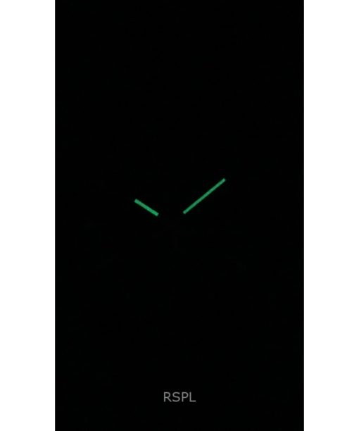 カシオ スタンダード アナログ イオンプレーティング ステンレススチール グリーン ダイヤル クォーツ MTP-VD03B-3A メンズ腕時計