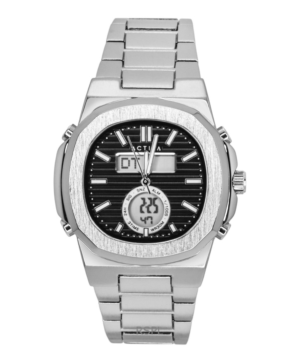 Invicta Activa Stainless Steel Black Dial Quartz ACW2279-005 Men's Watch