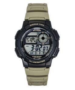 Casio Standard Digital Resin Strap Quartz AE-1000W-5AV 100M Men's Watch