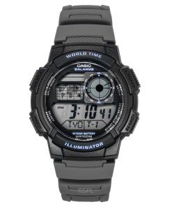 Casio Standard Digital Resin Strap Quartz AE-1000W-8AV 100M Men's Watch