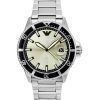 Emporio Armani World Explorer Stainless Steel Grey Dial Quartz AR11683 100M Men's Watch