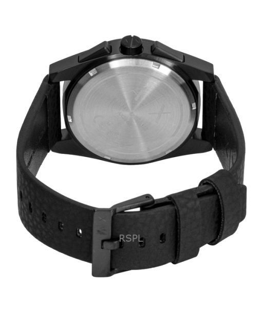 Armani Exchange Chronograph Rubber Strap Grey Dial Quartz AX2865 Men's Watch