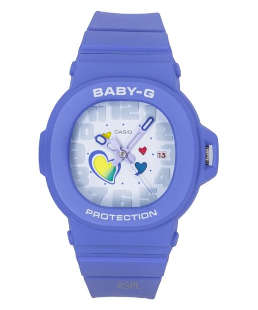 Casio Baby-G Analog Playful Hearts Series White Dial Quartz BGA-10-6A 100M Women's Watch