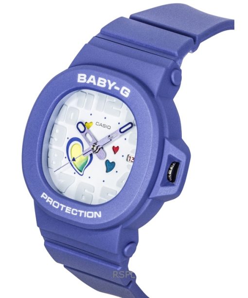 Casio Baby-G Analog Playful Hearts Series White Dial Quartz BGA-10-6A 100M Women's Watch