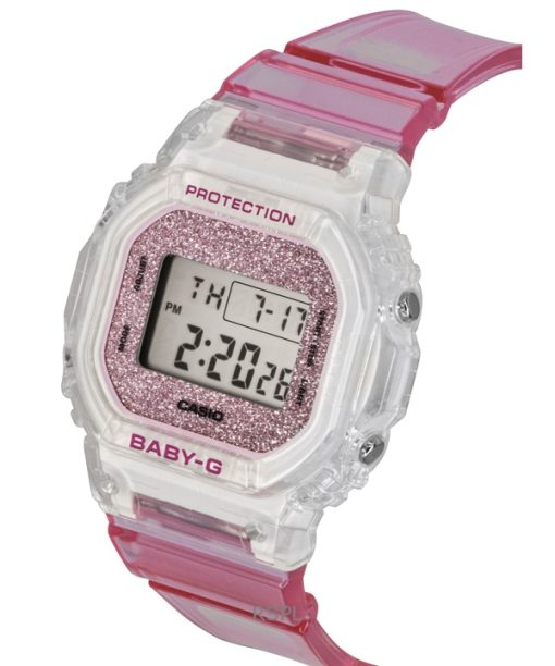 Casio Baby-G Digital Pink Resin Strap Quartz BGD-565GC-4 100M Women's Watch