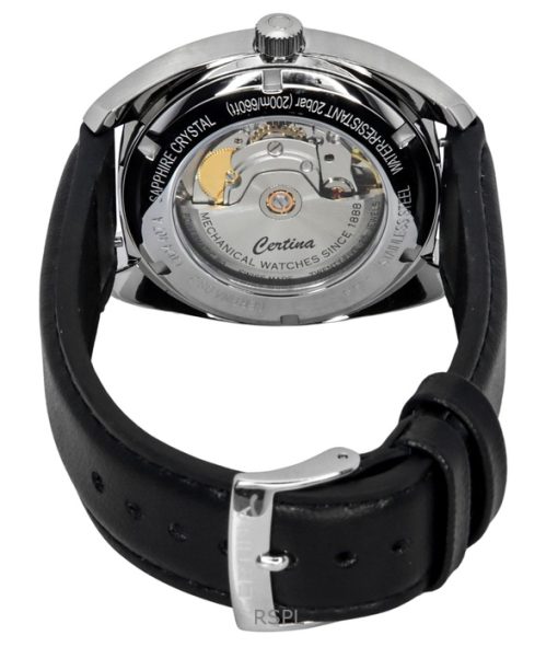 Certina DS-2 Leather Strap Red Dial Automatic Diver's C024.407.17.421.00 200M Men's Watch