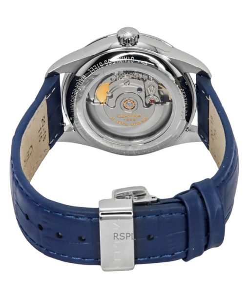 Certina DS-1 Day-Date Leather Strap White Dial Automatic C029.430.16.011.00 100M Men's Watch