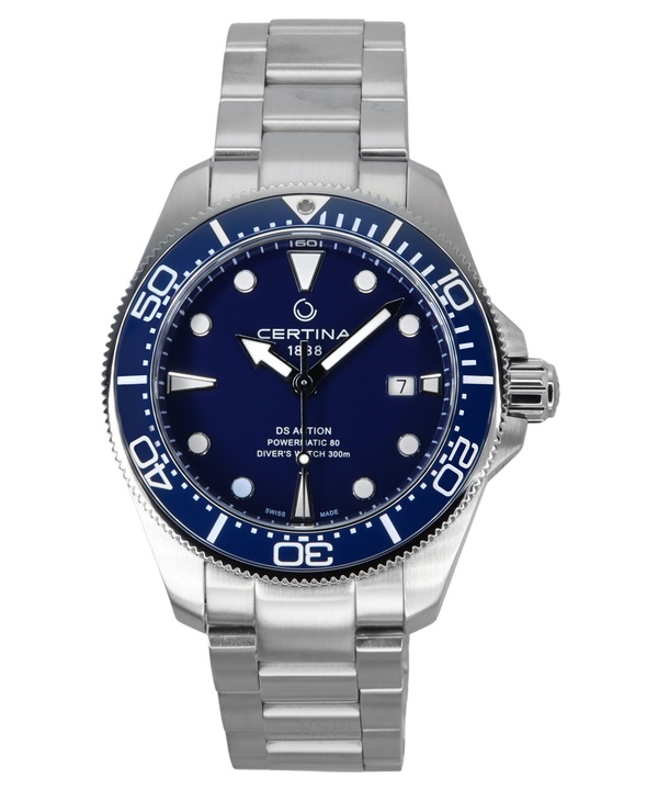 Certina DS Action Diver Stainless Steel Blue Dial Automatic C032.607.11.041.00 300M Men's Watch