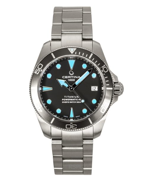 Certina DS Action Diver Titanium Grey Dial Automatic Diver's C032.807.44.081.00 300M Unisex Watch