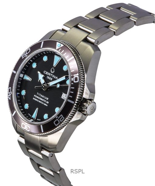 Certina DS Action Diver Titanium Grey Dial Automatic Diver's C032.807.44.081.00 300M Unisex Watch