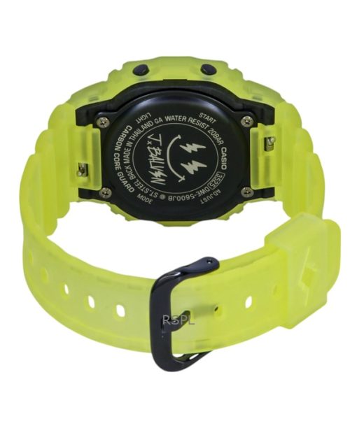 Casio G-Shock Digital J Balvin Resin Strap Quartz DWE-5600JB-1A9 200M Men's Watch