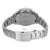 Casio Edifice Analog Standard Chronograph Stainless Steel Green Dial Quartz EFV-610DE-3A 100M Men's Watch