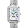 Fossil Raquel Stainless Steel Sun Moon Multifunction Mother Of Pearl Dial Quartz ES5400 Women's Watch