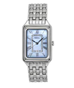 Fossil Raquel Stainless Steel Mother Of Pearl Dial Quartz ES5402 Women's Watch