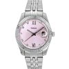 Fossil Scarlette Stainless Steel Pink Sunray Dial Quartz ES5403 Women's Watch