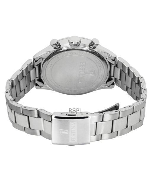 Festina Timeless Chronograph Stainless Steel White Dial Quartz F16820-Q Men's Watch