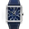 Festina Chronograph Leather Strap Blue Dial Quartz F20636-2 Men's Watch