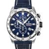 Festina Timeless Chronograph Leather Strap Blue Dial Quartz F20692-2 100M Men's Watch