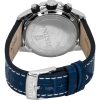 Festina Timeless Chronograph Leather Strap Blue Dial Quartz F20692-2 100M Men's Watch