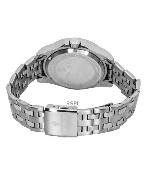 Festina Titanium Black Dial Quartz F20696-3 100M Men's Watch