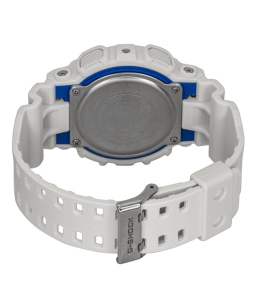 Casio G-Shock Analog Digital Resin Strap White Dial Quartz GA-110HDS-7A 200M Men's Watch
