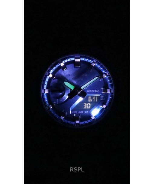 Casio G-Shock Analog Digital Resin Strap Blue Dial Quartz GA-2100BM-7A2 200M Unisex Watch