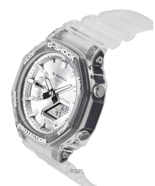 Casio G-Shock Analog Digital Resin Strap Grey Dial Quartz GA-2100BM-7A8 200M Unisex Watch