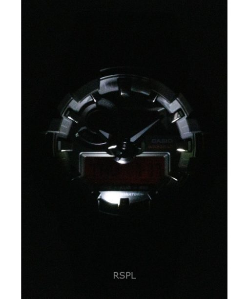 Casio G-Shock Analog Digital Resin Strap Black Dial Quartz GA-700BBR-1A 200M Men's Watch